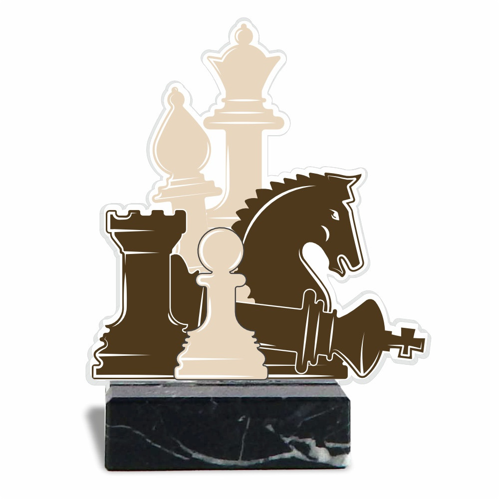 Trofeo ajedrez reloj online - Trofeos ajedrez